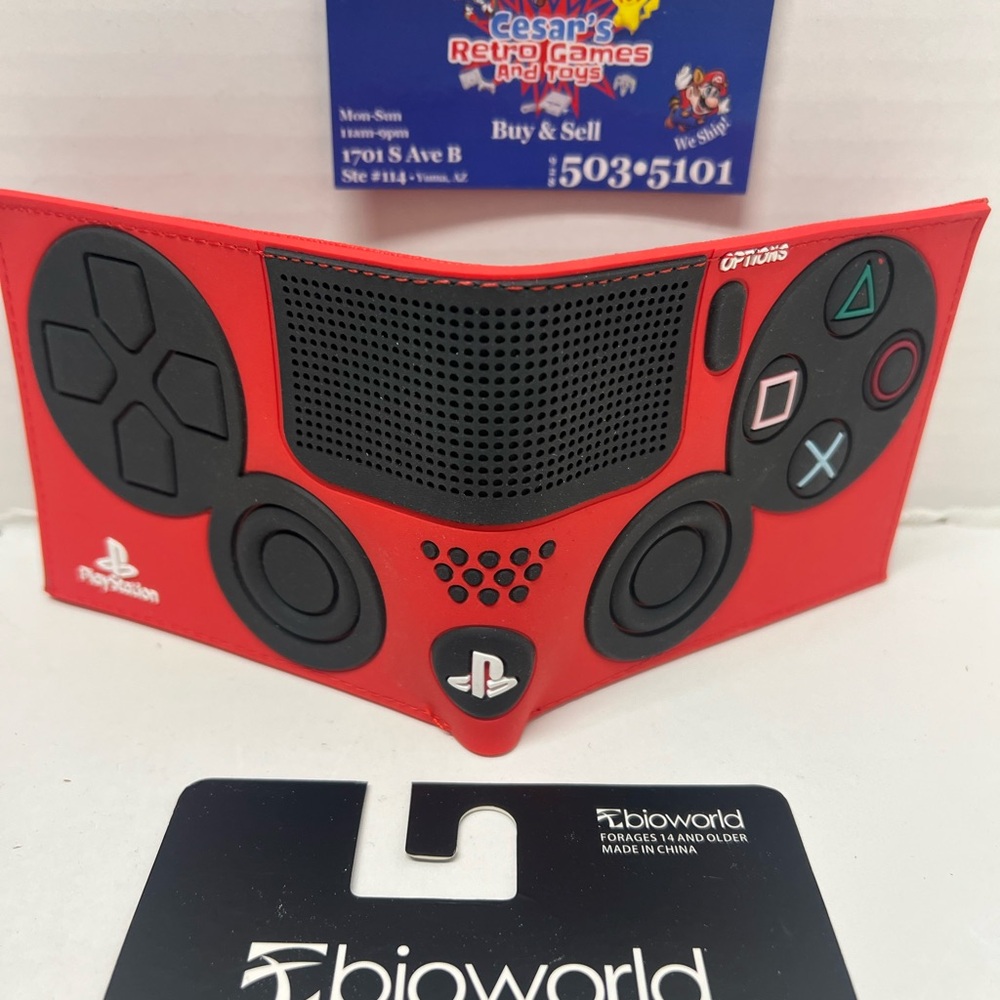 PlayStation Red Controller Wallet